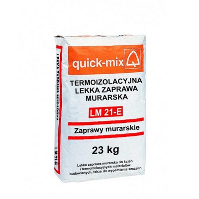 Теплий кладочний розчин з керамзитом Quick Mix LM 21-E