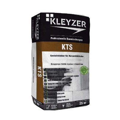 Клей для керамічних блоків Kleyzer KTS