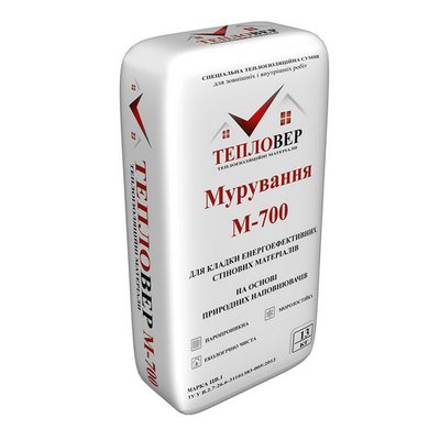 Кладочна суміш Тепловер М-700